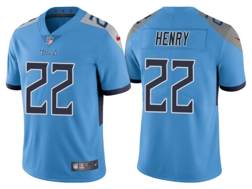 Tennessee Titans Derrick Henry Light Blue Limited Jersey