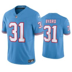 Tennessee Titans Kevin Byard Oilers Light Blue Throwback Limited Jersey