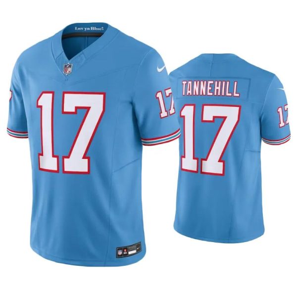 Tennessee Titans Ryan Tannehill Oilers Light Blue Throwback Limited Jersey Tennessee Titans Ryan Tannehill Oilers Light Blue Throwback Limited Jersey