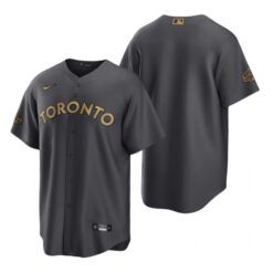 Toronto Blue Jays Team Charcoal 2022 All-Star Game Replica Jersey