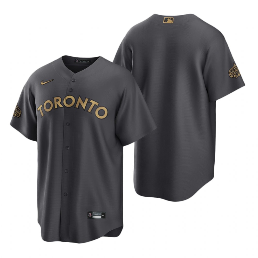 Toronto Blue Jays Team Charcoal 2022 All-Star Game Replica Jersey Toronto Blue Jays Team Charcoal 2022 All-Star Game Replica Jersey