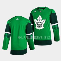 Toronto Maple Leafs 2023 St. Patricks Day Green Jersey