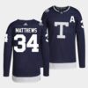 Toronto Maple Leafs Auston Matthews HockeyFightsCancer Purple Jersey