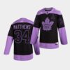Toronto Maple Leafs Auston Matthews Heritage Classic Navy Jersey