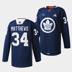 Toronto Maple Leafs Auston Matthews Navy Jersey