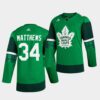 Toronto Maple Leafs Auston Matthews Practice Hockey Fights Cancer Jersey