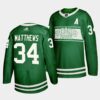 Toronto Maple Leafs Auston Matthews St. Patrick’s Day Green Jersey
