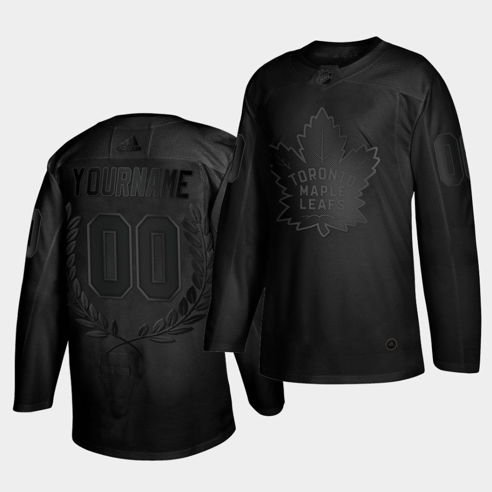Toronto Maple Leafs Custom Golory Award Collection Black Jersey Toronto Maple Leafs Custom Golory Award Collection Black Jersey