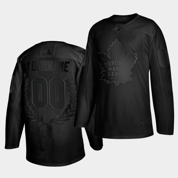 Toronto Maple Leafs Custom Golory Award Collection Black Jersey Toronto Maple Leafs Custom Golory Award Collection Black Jersey
