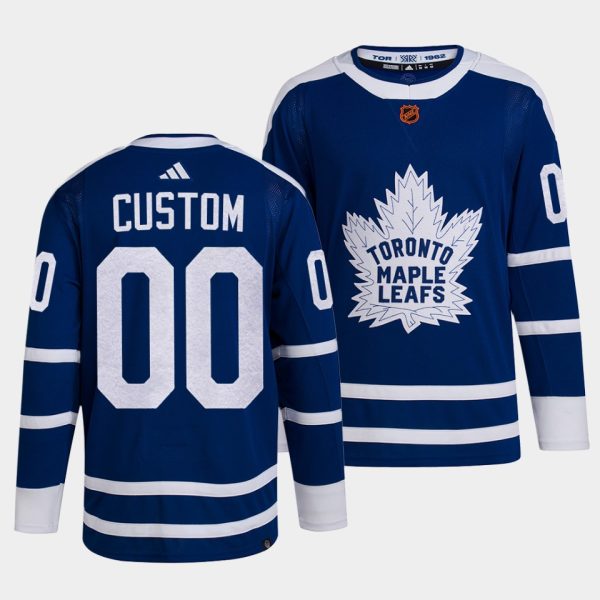 Toronto Maple Leafs Custom Reverse Blue Jersey Toronto Maple Leafs Custom Reverse Blue Jersey