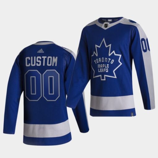 Toronto Maple Leafs Custom Reverse Blue Special Edition Jersey