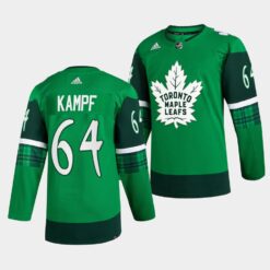 Toronto Maple Leafs David Kampf 2022 St. Patrick Green Jersey