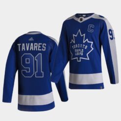 Toronto Maple Leafs John Tavares Reverse Retro Blue Special Edition Jersey