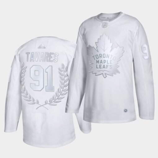 Toronto Maple Leafs John Tavares Team Captains Award Collection White Jersey