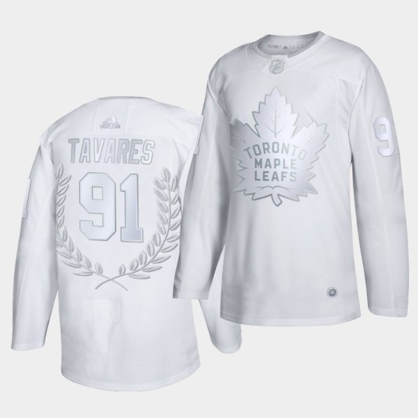 Toronto Maple Leafs John Tavares Team Captains Award Collection White Jersey Toronto Maple Leafs John Tavares Team Captains Award Collection White Jersey