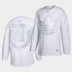 Toronto Maple Leafs John Tavares Team Captains Award Collection White Jersey