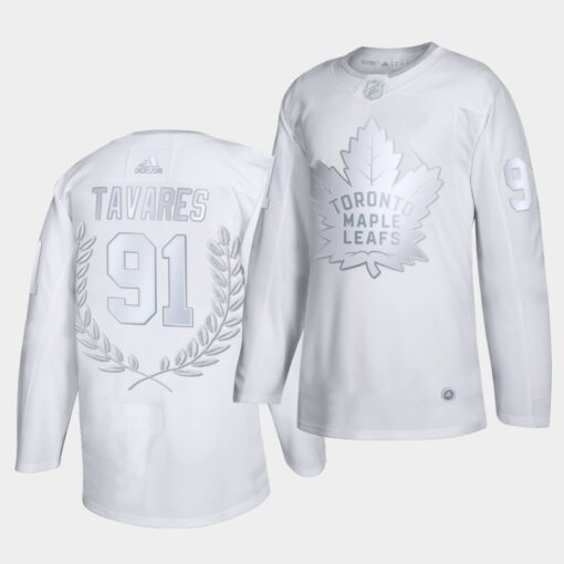 Toronto Maple Leafs John Tavares Team Captains Award Collection White Jersey