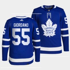 Toronto Maple Leafs Mark Giordano 2022 Home Blue Jersey