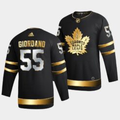 Toronto Maple Leafs Mark Giordano Golden Black Edition Jersey