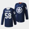 Toronto Maple Leafs Michael Bunting Reverse Retro 2.0 Blue Jersey