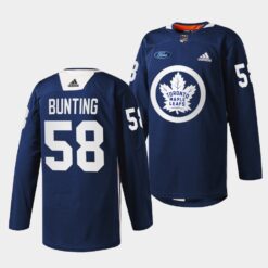 Toronto Maple Leafs Michael Bunting Navy Jersey