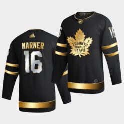 Toronto Maple Leafs Mitchell Marner Golden Edition Limited Black Jersey
