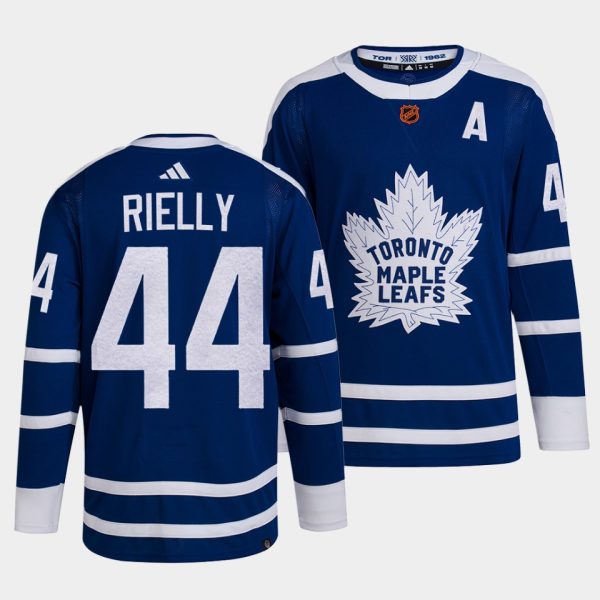 Toronto Maple Leafs Morgan Rielly Reverse Retro 2.0 Blue Jersey Toronto Maple Leafs Morgan Rielly Reverse Retro 2.0 Blue Jersey