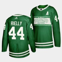 Toronto Maple Leafs Morgan Rielly St. Patricks Day Green Special Edition Jersey