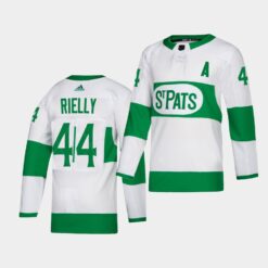 Toronto Maple Leafs Morgan Rielly St. Pats Green Jersey