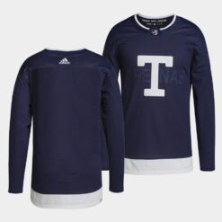 Toronto Maple Leafs Team 2022 Heritage Classic Navy Jersey