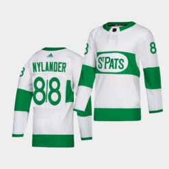Toronto Maple Leafs William Nylander 2021 St. Pats Green Jersey