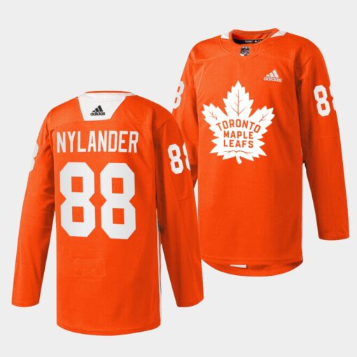 Toronto Maple Leafs William Nylander Every Child Matters Orange Jersey
