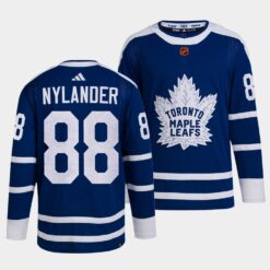 Toronto Maple Leafs William Nylander Reverse Retro 2.0 Blue Jersey