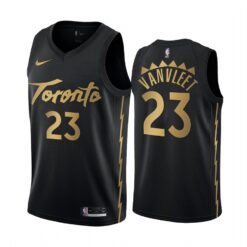 Toronto Raptors Fred VanVleet 2020 Black City Jersey