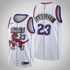 Toronto Raptors Fred VanVleet 2020 White Classic Jersey