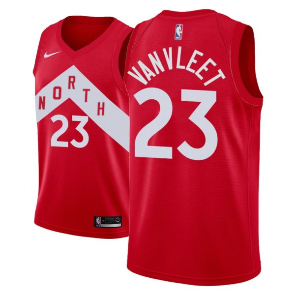 Toronto Raptors Fred VanVleet Red Earned Jersey Toronto Raptors Fred VanVleet Red Earned Jersey