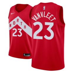 Toronto Raptors Fred VanVleet Red Earned Jersey