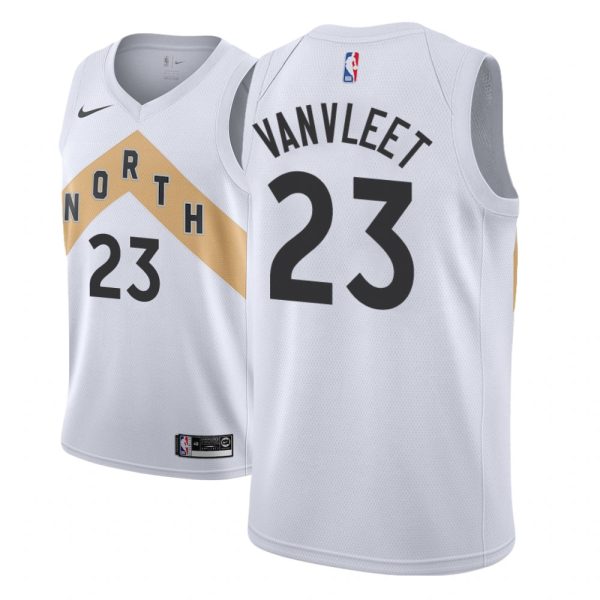 Toronto Raptors Fred VanVleet White City Edition Jersey Toronto Raptors Fred VanVleet White City Edition Jersey