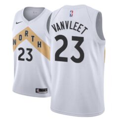 Toronto Raptors Fred VanVleet White City Edition Jersey
