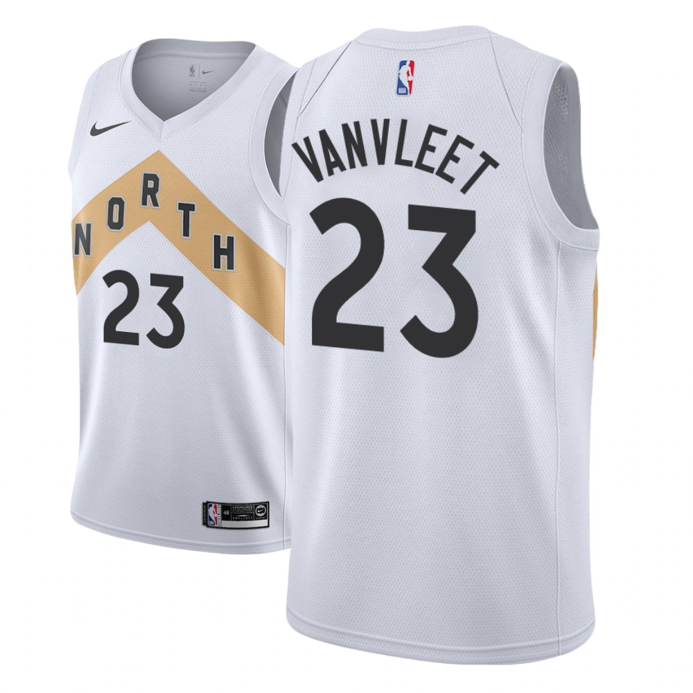 Toronto Raptors Fred VanVleet White City Edition Jersey Toronto Raptors Fred VanVleet White City Edition Jersey