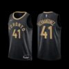 Toronto Raptors Malachi Flynn 2022-23 City Edition Jersey Black