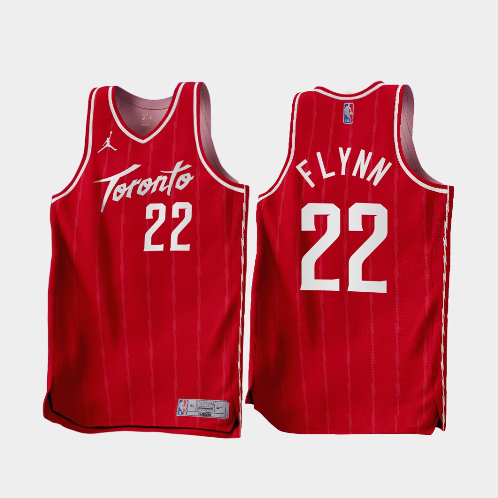 Toronto Raptors Malachi Flynn 2022-23 Red Earned Edition Jersey Toronto Raptors Malachi Flynn 2022-23 Red Earned Edition Jersey