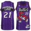 Toronto Raptors Marcus Camby White Throwback Jersey