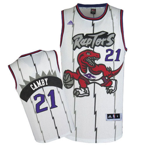 Toronto Raptors Marcus Camby White Throwback Jersey Toronto Raptors Marcus Camby White Throwback Jersey