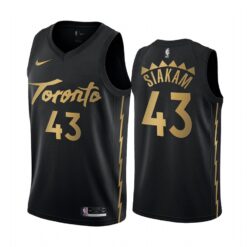 Toronto Raptors Pascal Siakam 2020 Black City Jersey