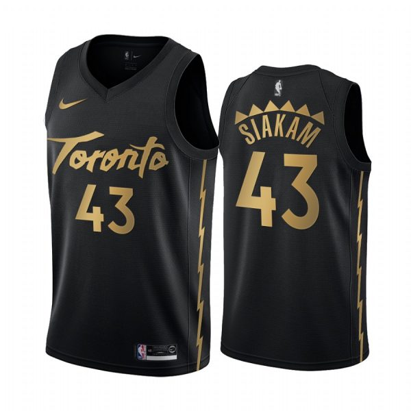 Toronto Raptors Pascal Siakam 2020 Black City Jersey Toronto Raptors Pascal Siakam 2020 Black City Jersey