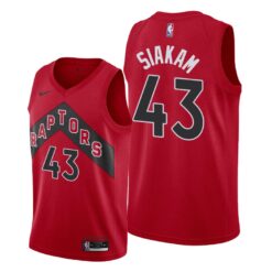 Toronto Raptors Pascal Siakam 2021 Red Icon Jersey