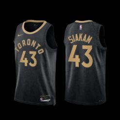 Toronto Raptors Pascal Siakam 2022-23 City Edition Jersey Black