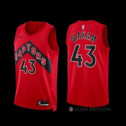 Toronto Raptors Pascal Siakam 2022-23 Red Icon Edition Jersey