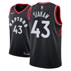 Toronto Raptors Pascal Siakam Black Statement Jersey